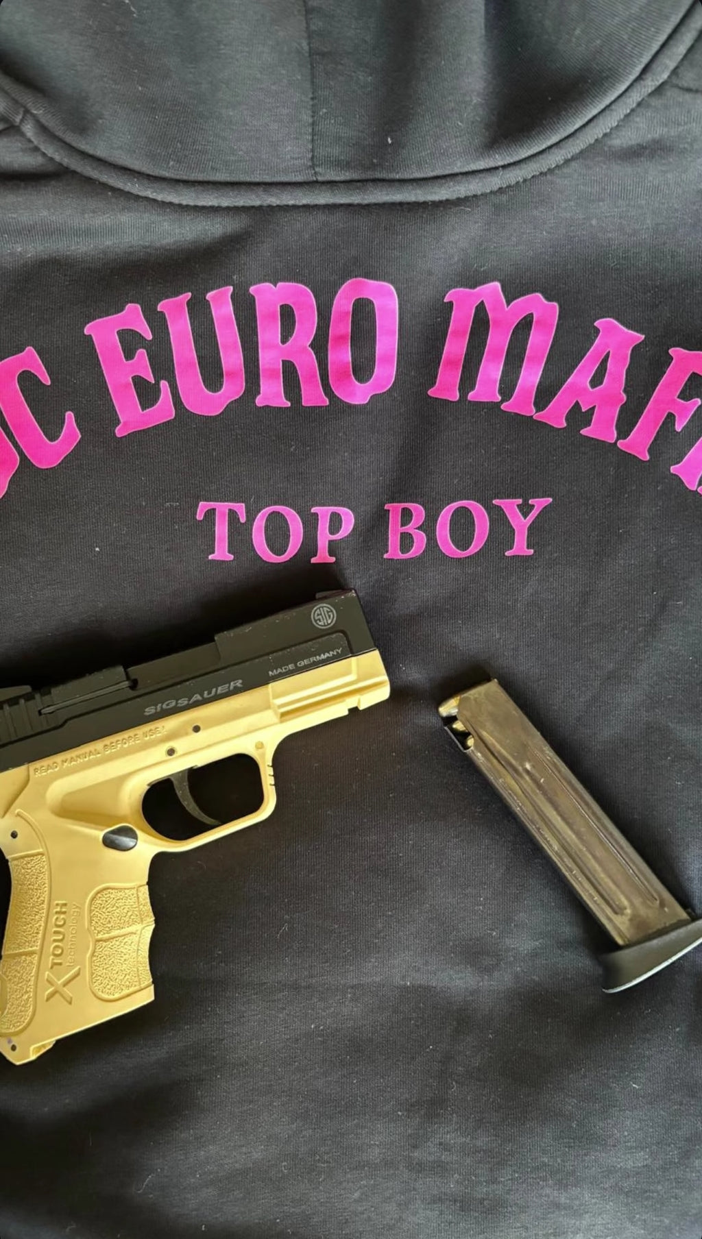 DG & CP TOPBOY "DC EURO MAFIA" Dry Fit T-shirt