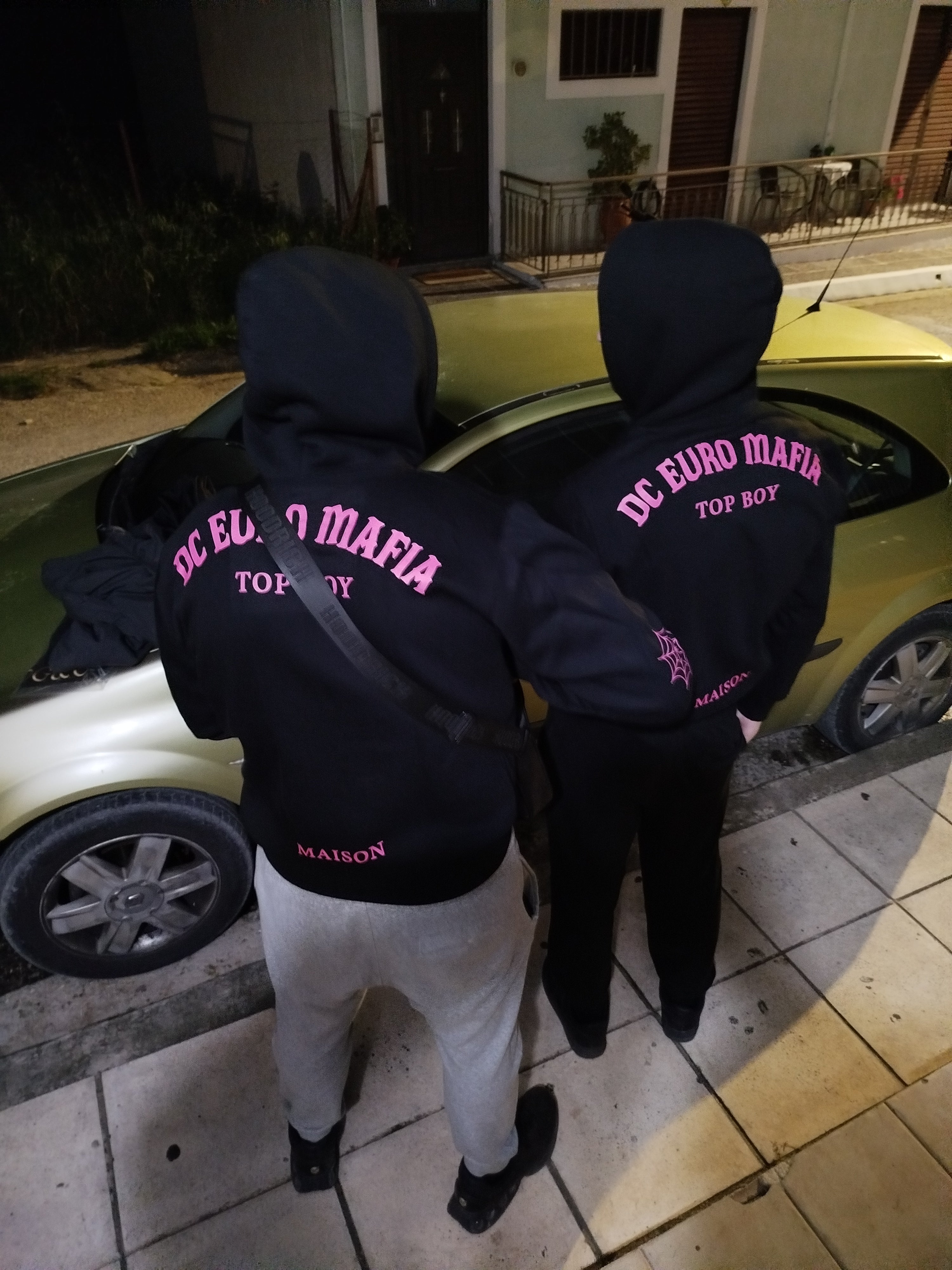DG & CP TOPBOY "DC EURO MAFIA" Zip-Up Hoodie