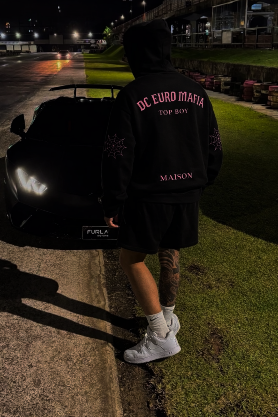 DG & CP TOPBOY "DC EURO MAFIA" Zip-Up Hoodie