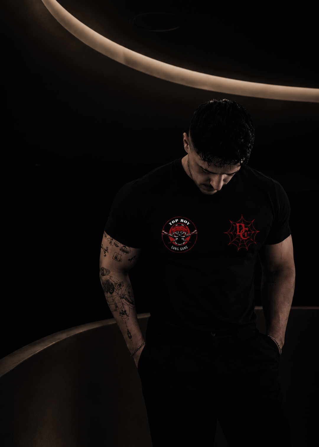 DG & CP TOPBOY "GANG GANG" Dry-Fit T-shirt